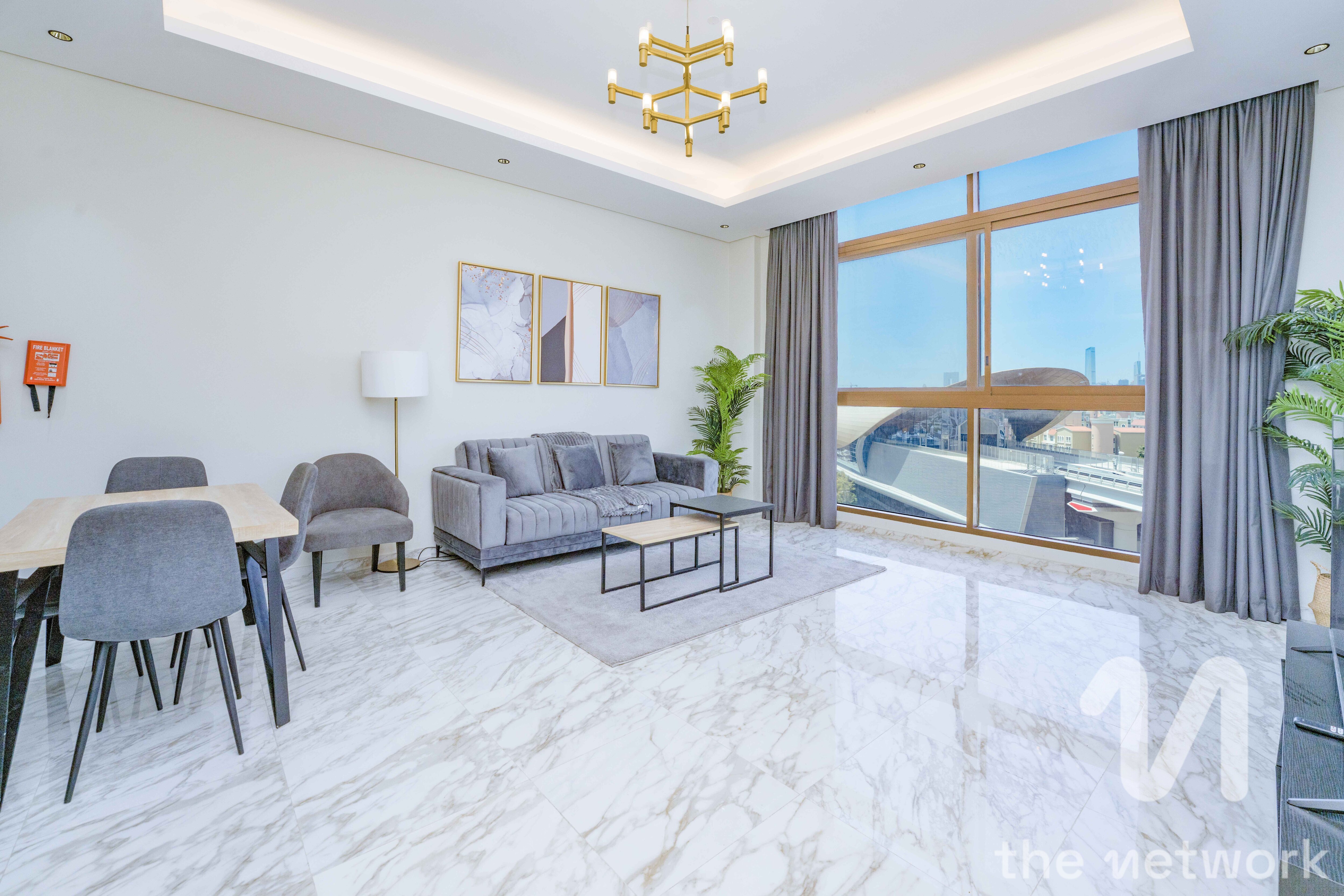 Fully Furnished | Next to Metro | 3BR Apartment